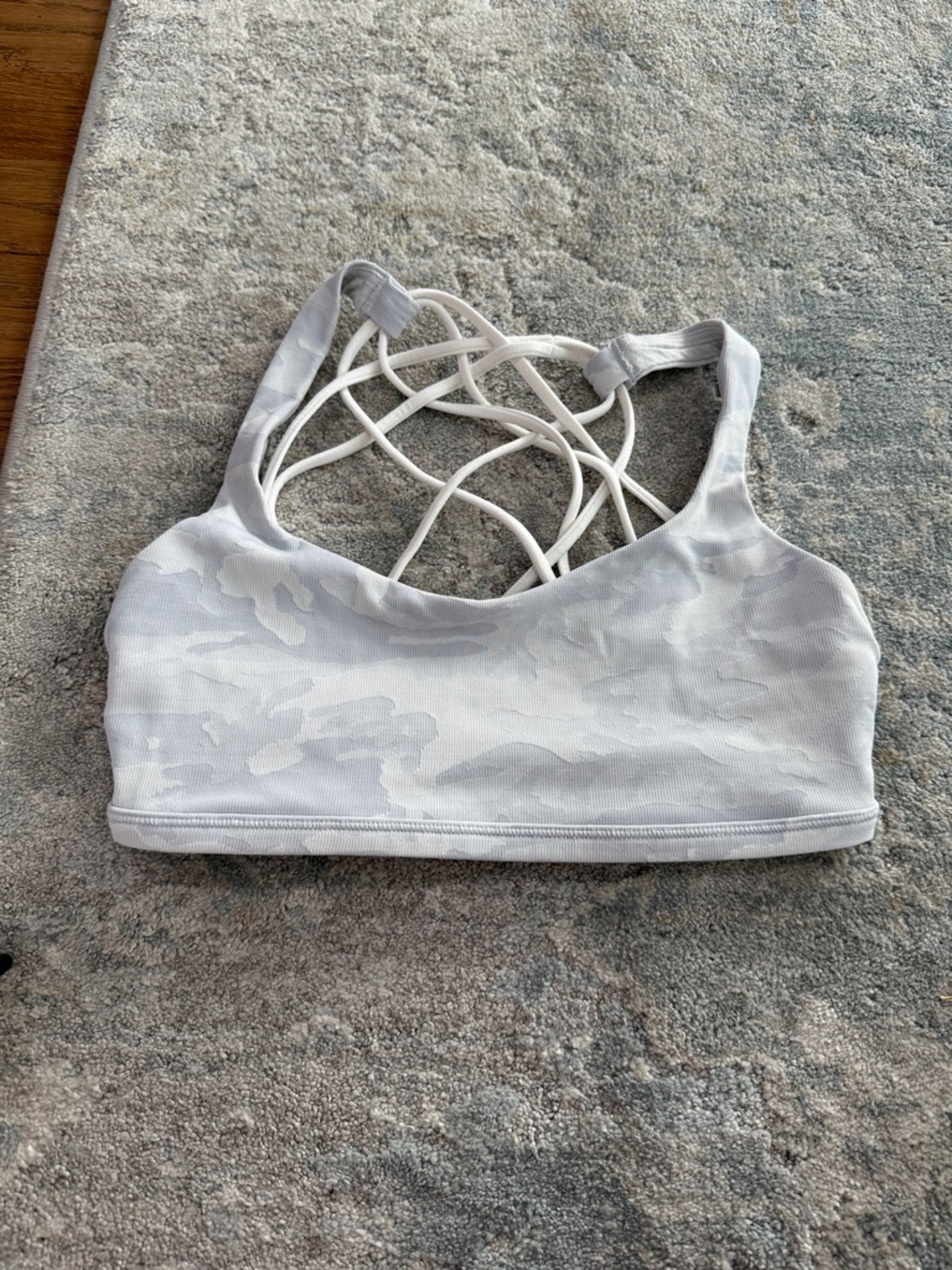 White Strappy Sports Bralette - Women Intimates & Sleepwear